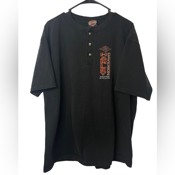 Harley-Davidson Other - Harley Davidson Vintage Quarter Button Up Single Stitch Kentucky Sz XL